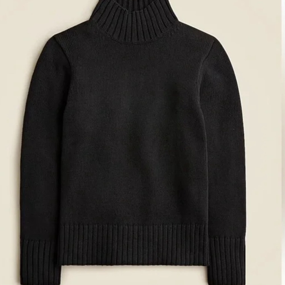 J. Crew Cotton Turtleneck Sweater